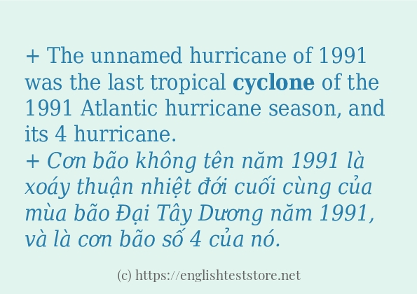 Các cách dùng từ cyclone Các cách dùng từ cyclone