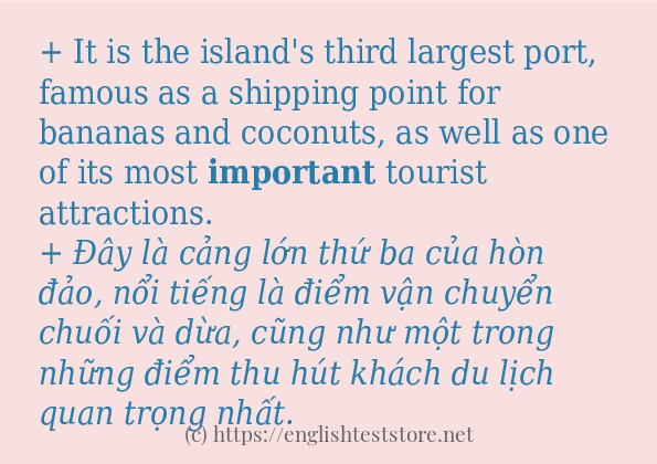 Các cách dùng từ important Các cách dùng từ important