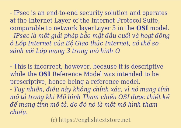 Các câu ví dụ và cách sử dụng từ osi