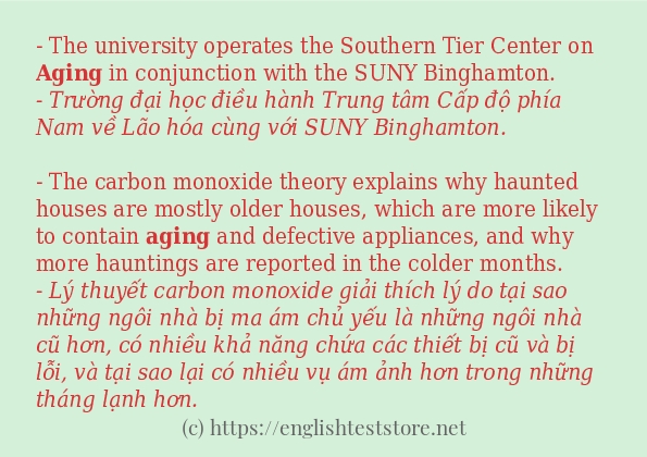 Cách dùng từ aging Cách dùng từ aging
