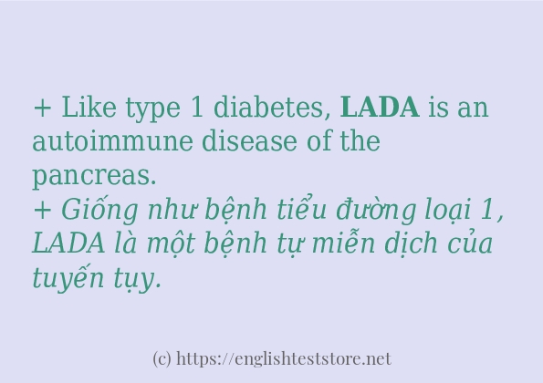 Cách dùng từ lada