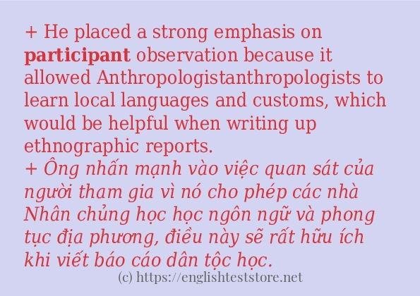 Cách dùng từ participant Cách dùng từ participant