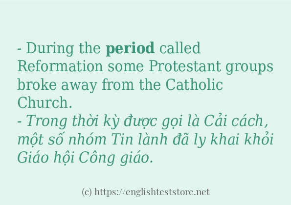 Cách dùng từ period Cách dùng từ period