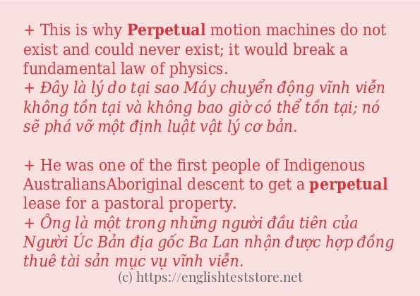 Cách dùng từ perpetual Cách dùng từ perpetual