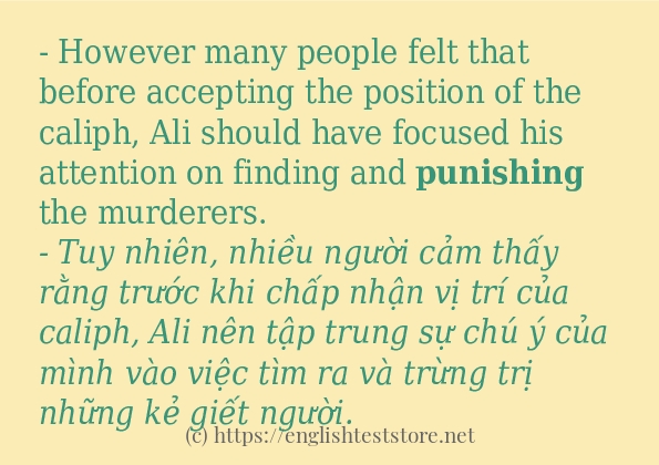 Cách dùng từ punishing