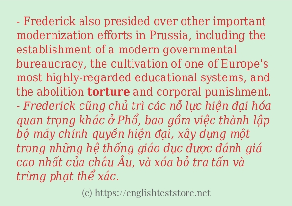 Cách dùng từ torture Cách dùng từ torture