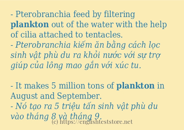 Câu ví dụ của từ plankton