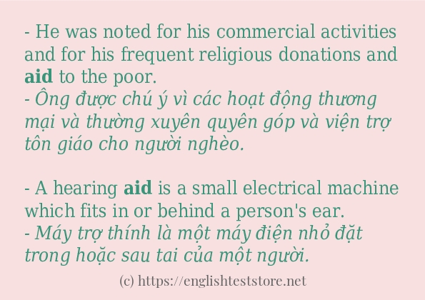 aid sử dụng như thế nào?