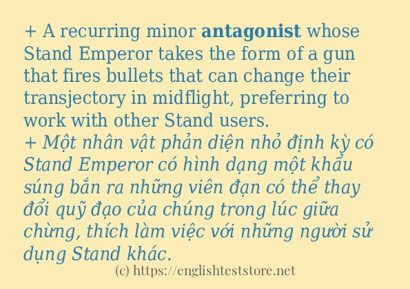 antagonist sử dụng như thế nào? antagonist sử dụng như thế nào?