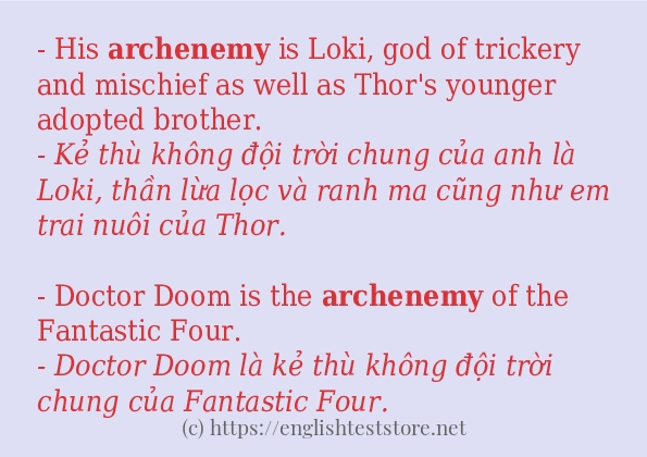 archenemy dùng như thế nào? archenemy dùng như thế nào?