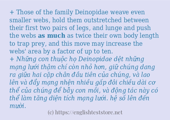 as much câu ví dụ và cách sử dụng as much câu ví dụ và cách sử dụng