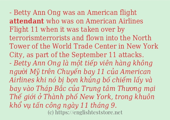 attendant có bao nhiêu cách sử dụng? attendant có bao nhiêu cách sử dụng?