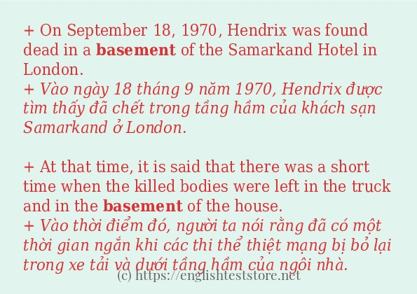 basement dùng như thế nào?