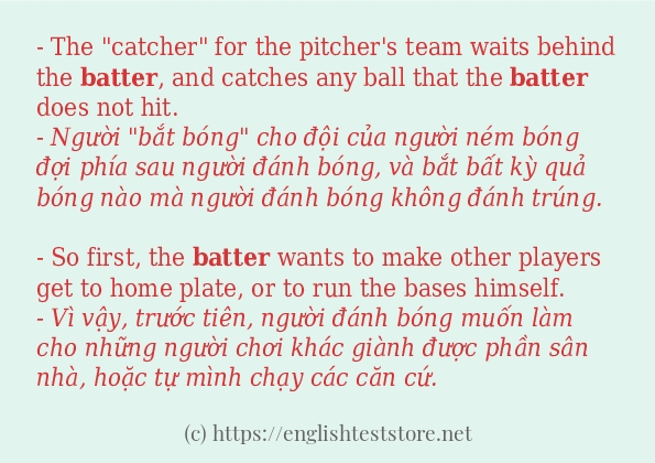 batter ví dụ cách dùng trong câu batter ví dụ cách dùng trong câu