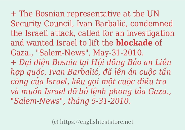blockade dùng như thế nào?