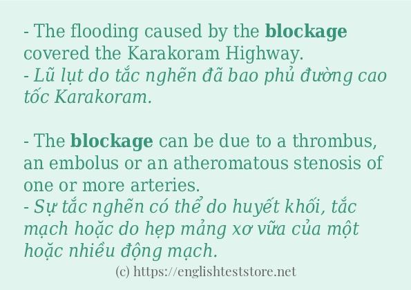 blockage dùng như thế nào?