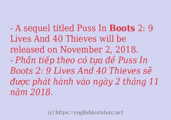 boots có bao nhiêu cách dùng?