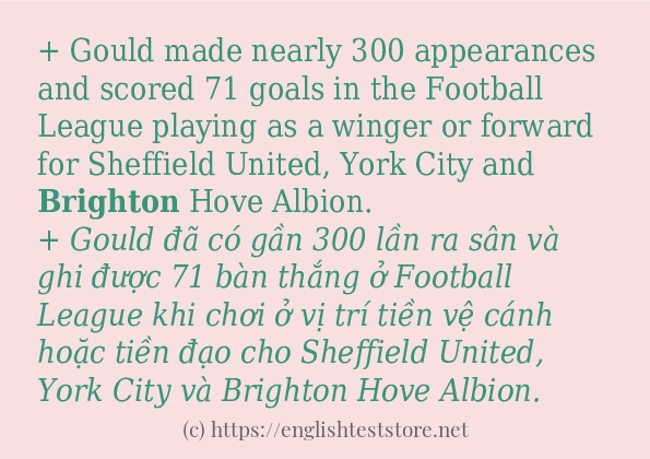 brighton dùng như thế nào?