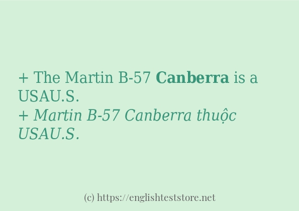 canberra dùng như thế nào?