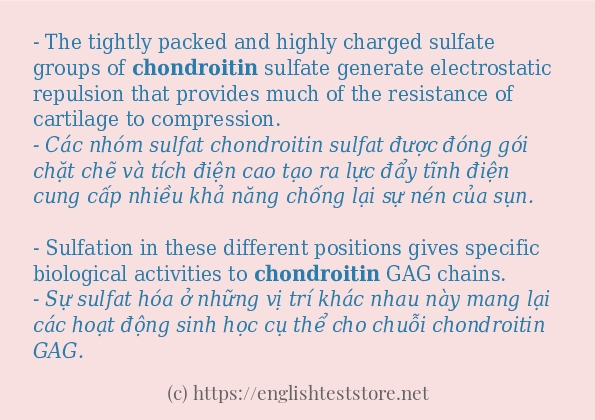 chondroitin dùng như thế nào?