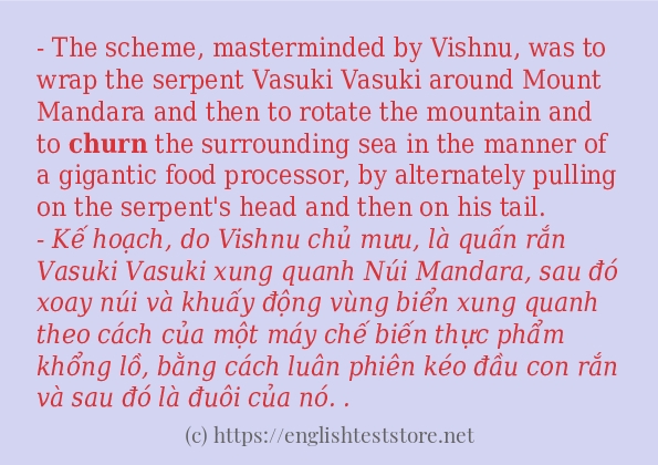 churn sử dụng như thế nào?