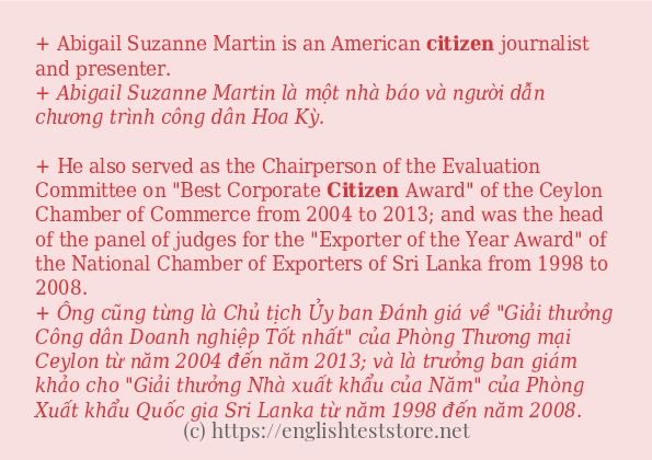 citizen sử dụng như thế nào?