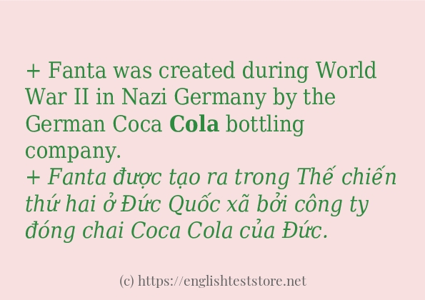 cola có bao nhiêu cách sử dụng?