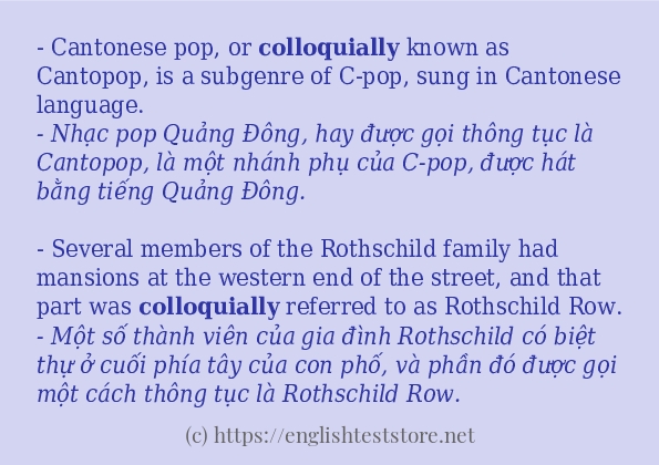 colloquially cách dùng trong câu và ví dụ colloquially cách dùng trong câu và ví dụ