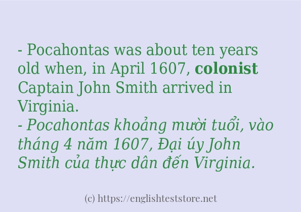 colonist có bao nhiêu cách dùng?