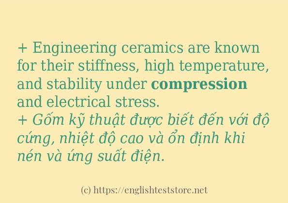 compression ví dụ cách dùng trong câu