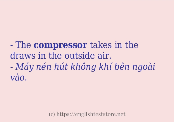 compressor có bao nhiêu cách dùng?