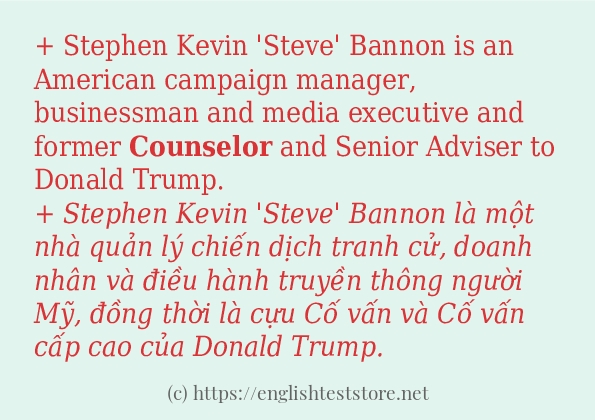counselor dùng như thế nào?