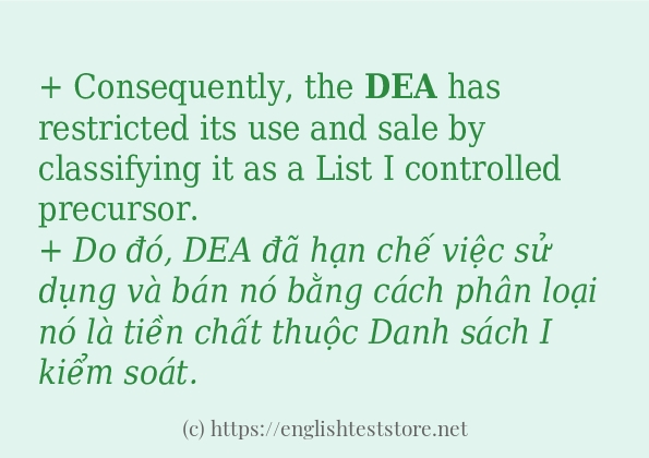 dea câu ví dụ và cách sử dụng dea câu ví dụ và cách sử dụng
