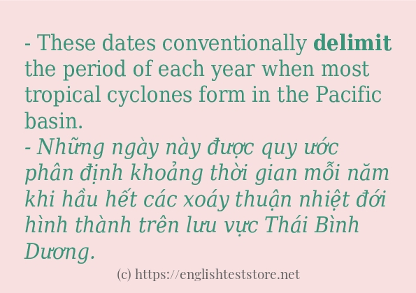 delimit ví dụ cách dùng trong câu delimit ví dụ cách dùng trong câu