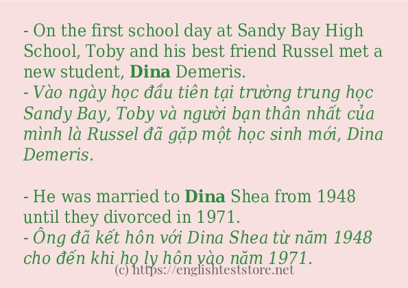 dina có bao nhiêu cách sử dụng?