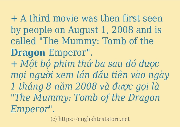 dragon cách dùng trong câu và ví dụ dragon cách dùng trong câu và ví dụ