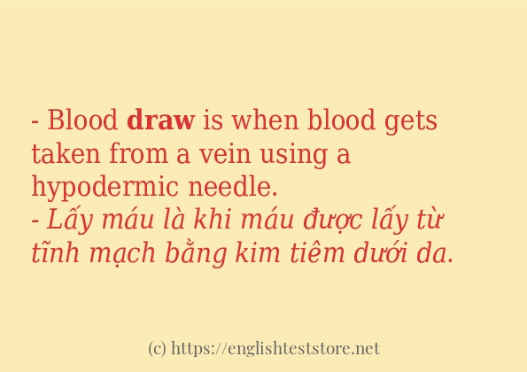 draw cách sử dụng trong câu và ví dụ draw cách sử dụng trong câu và ví dụ