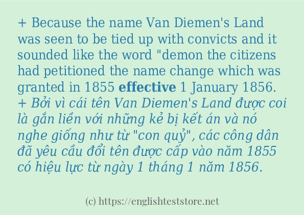 effective câu ví dụ và cách sử dụng