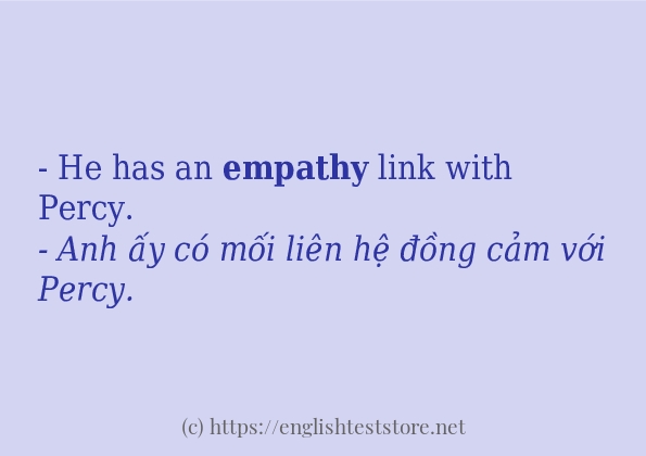 empathy có bao nhiêu cách dùng?