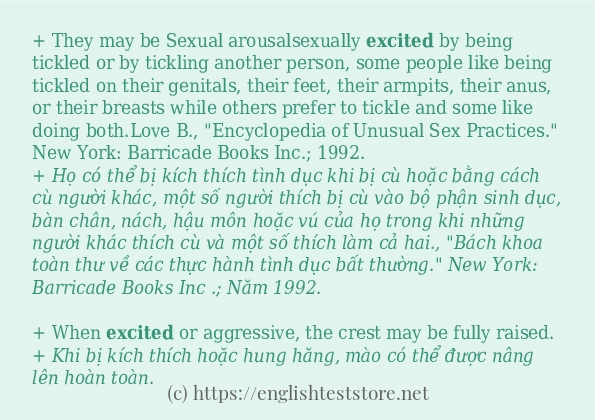excited cách dùng và câu ví dụ excited cách dùng và câu ví dụ