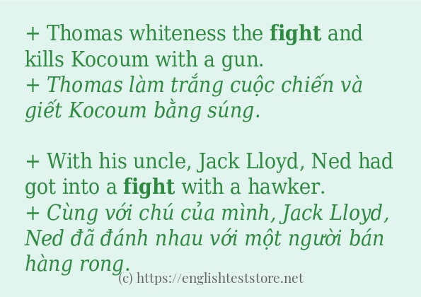 fight dùng như thế nào?