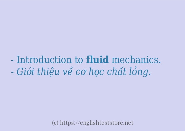 fluid có bao nhiêu cách sử dụng?