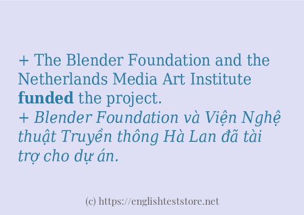 funded dùng như thế nào?