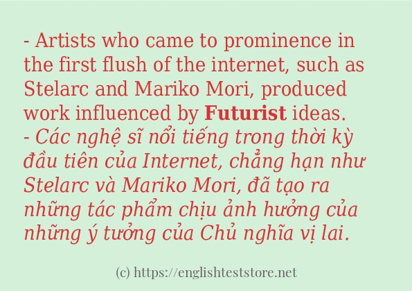 futurist dùng như thế nào?