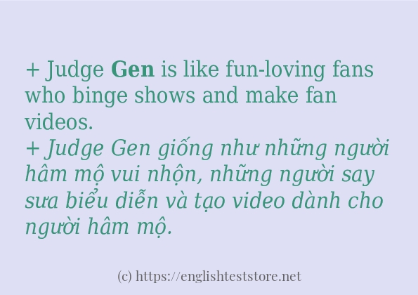 gen cách dùng và ví dụ trong câu gen cách dùng và ví dụ trong câu