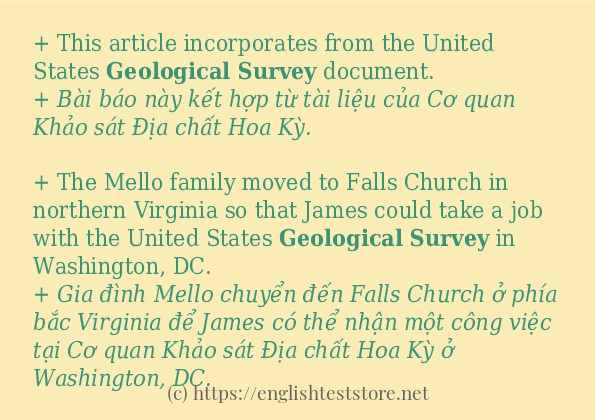 geological survey các cách dùng và câu ví dụ geological survey các cách dùng và câu ví dụ