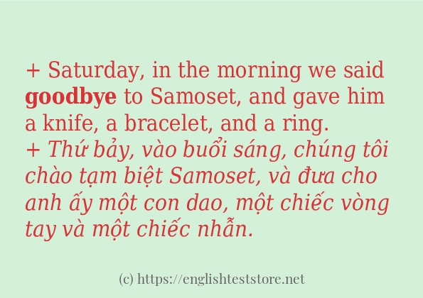 goodbye cách dùng và ví dụ trong câu goodbye cách dùng và ví dụ trong câu