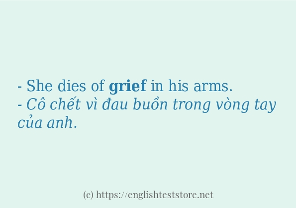 grief có bao nhiêu cách sử dụng?