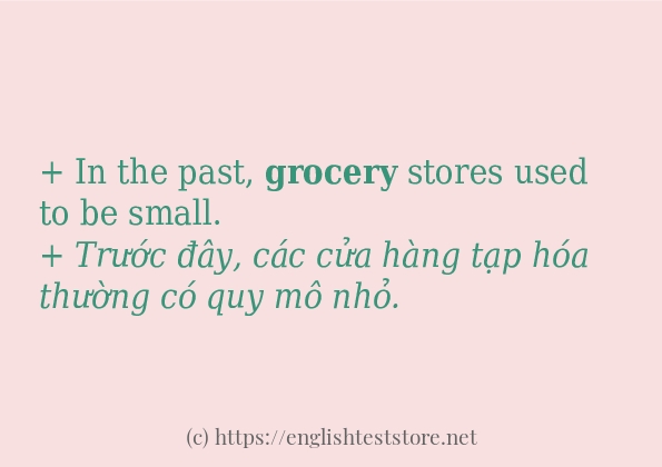 grocery sử dụng như thế nào? grocery sử dụng như thế nào?