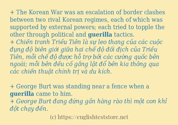 guerilla dùng như thế nào?
